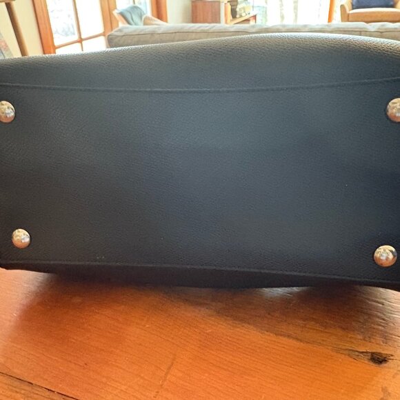 Vintage Coach Limited Edition X Peanuts/ Snoopy Mini Bennett Satchel Black - Picture 6 of 6